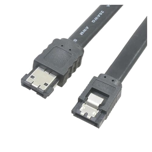 Cable SATA a ESATA macho a macho 50 cm