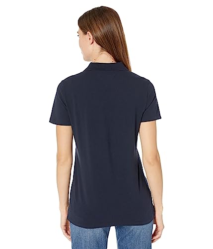 Image of Tommy Hilfiger Women's Solid Short Sleeve Pique Polo Shirt