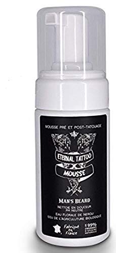 Man's Beard Eternal Tattoo - Espuma limpiadora PH neutro (100 ml) Cover