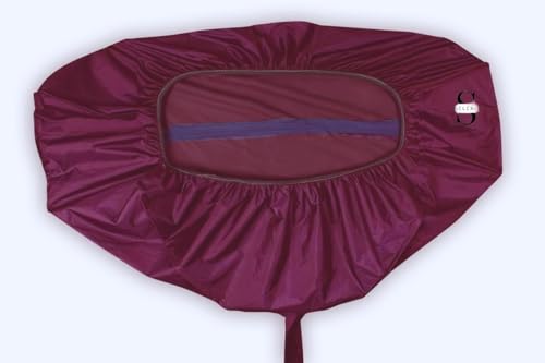 Image of SELENO Polyester Waterproof Split AC Service Wash Bag Cover with Drain Outlet | Indoor Unit Service Cover Bag | Ac Service Cleaning Wash Bag Cover Jacket For 1 Ton, 1.5 Ton, 2 Ton AC (Maroon)