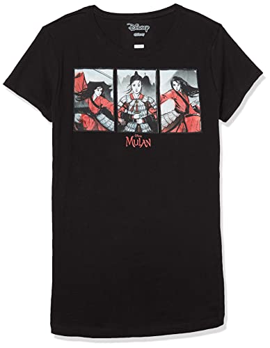 T-shirt Mulan Disney fille finis les vêtements rigides avec ce haut souple à fleurs