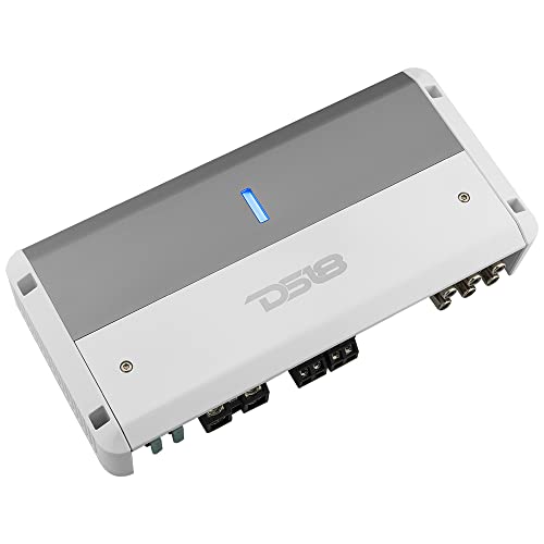 image for DS18 NXL-M4 Marine Amplifier Full Range 4-Channel Class D Digital IPX5