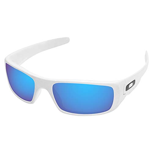 Image of LenzReborn Polarized Lens Replacement for Oakley Crankshaft OO9239 Sunglass - Ice Blue - Polarized Mirrored