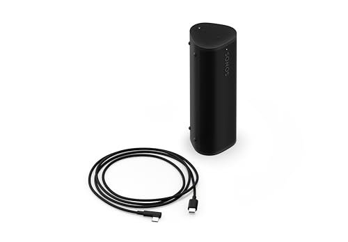 Sonos-Roam-2-Extrem-kompakter-mobiler-WLAN-Speaker-Wasserdicht-10-Stunden-Akkulaufzeit-Schwarz | Dealmeister.io Alt tag für bilder post titel