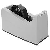 TOBBOMEY Klebebandabroller mit Rutschfester Basis Robuster Abs metall halter für Büro und...