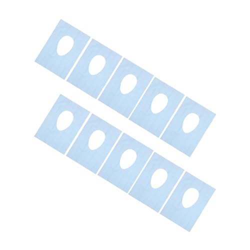 FOMIYES Large Extended Disposable Toilet Seat Paper for Pregnant Women 10 Pcs Pack Thickened Comfortable Travel Home