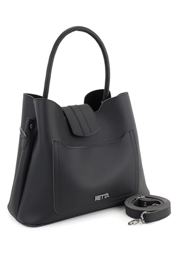 Bolsa feminina Tiracolo Média Dia a Dia RETTA (PRETA)