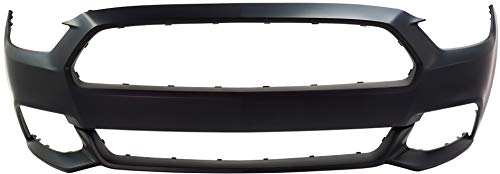 Garage-Pro Bumper Cover Compatible with Ford Mustang 2015-2017 Primed Front CAPA FO1000704C
