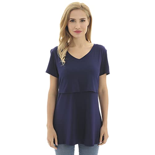 Bearsland Haut d'allaitement à manches courtes et col Cover