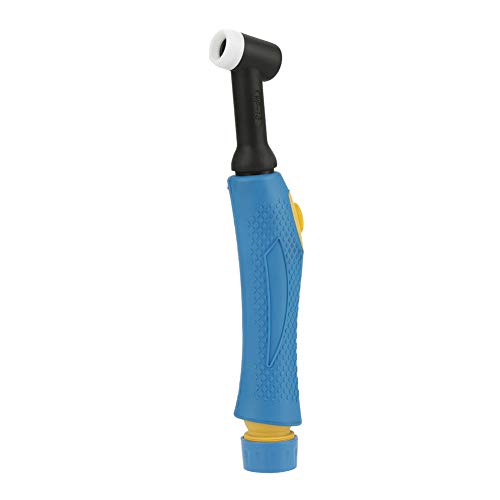 Welding Torch Head,WP-18 TIG Welding Torch Water Cooled Flexible Head Body with Switch Button