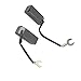 Aexit 2 szt.Szczotka węglowa 34mm x 12mm x 12mm do elektronarzędzi(2 Pcs Pièce De Rechange 34mm x 12mm x 12mm Balai De Charbon pour Outil Électrique
