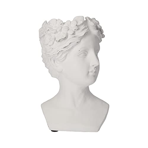 Keyhomestore Testa porta vaso di donna, Altezza cm...