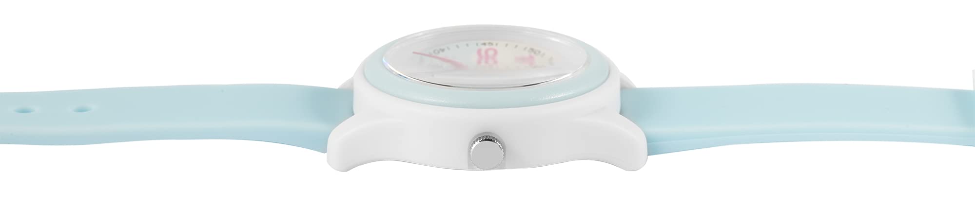 Q&Q Orologio per bambini, in silicone, con fibbia ad ardiglione, 10 bar, analogico, al quarzo, VS59J005Y, cinghia