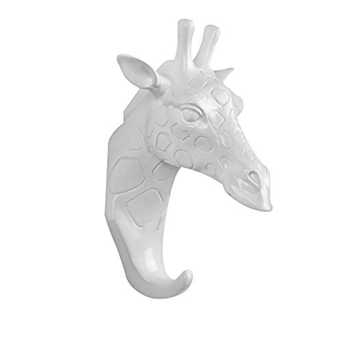 LAAT Ganchos Pared Cabeza Ciervo Colgadores Puerta