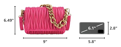 Image of Small Purses for Women Summer Crossbody Bag Quilted Evening Clutch Handbags