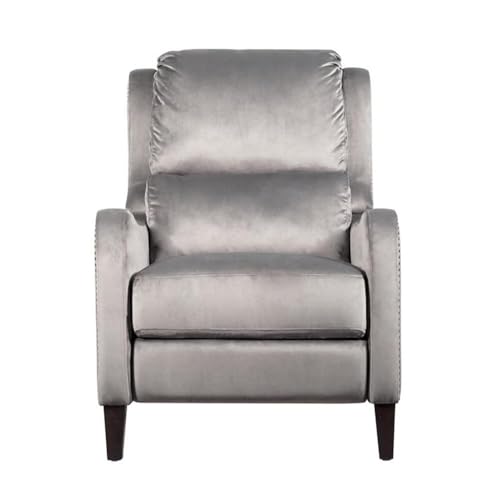 Sillón Reclinable Tradicional Gris miniatura 3