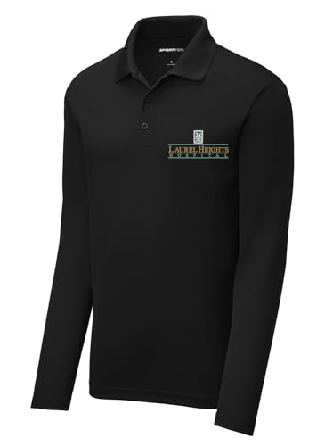 INK STITCH Men St640ls Custom Embroidery Stitching Personalized RacerMesh Long Sleeve Polo Shirts2