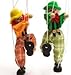 Marionette Puppets Clown Doll String Puppets Hand Marionette Puppet Teens Adult Wooden MarionetteInteractive Puppets Dolls String Puppet Doll Hand Puppet