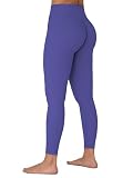 Picture of Sunzel Sunzfly Hidden Butt Scrunch Workout Leggings for Women, Butt Lifting High Waisted Gym Yoga Pants with Tummy Control 25" Purple Navy X-Large