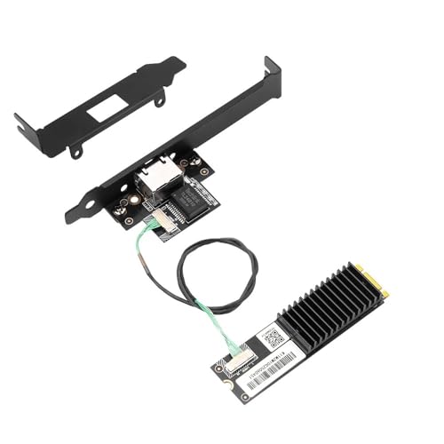 Tarjeta de red de alta fidelidad 10 Gigabit M.2 B+M con chip AQC113 y conexión RJ45 blindada