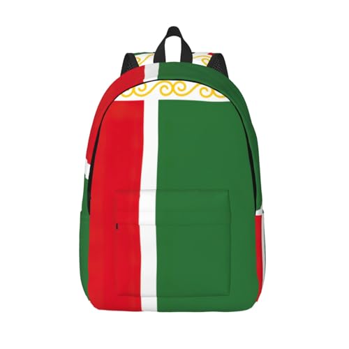 Sac à dos République Tchétchène en toile pour travail et rando