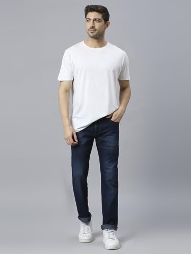 Image of Thomas Scott Men's Regular Fit Mid Rise Mid-Rise Stretchable Jeans