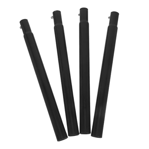 CLISPEED 4 Pièces Pied Extension Pour Poêle à Bois Pied De Rechange Robuste Pour Brûleur à Bois Support Surélevé Pour Poêle Extérieur De Rechange