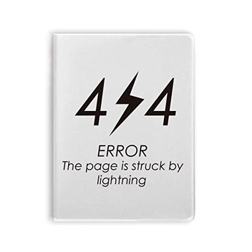 Carnet de notes Programmer 404 couverture souple évite la perte de vos idées de code