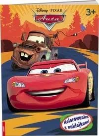Cars. Coloring book with stickers