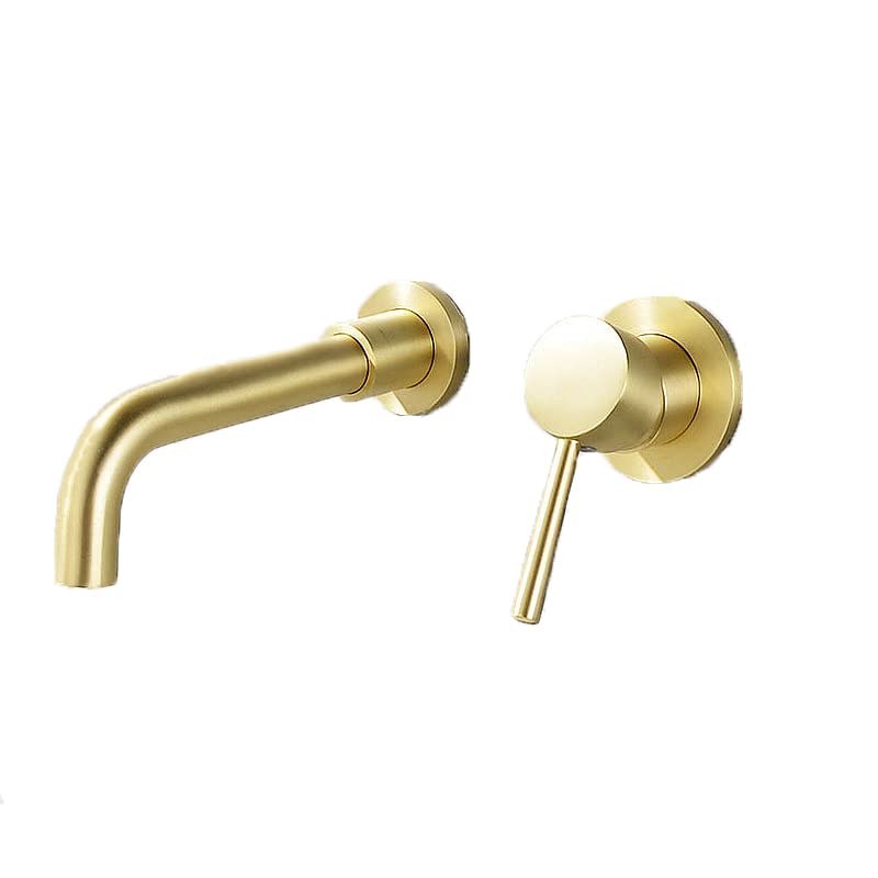 Robinetterie lavabo rétro murale pour vasque de salle de bain vintage chic