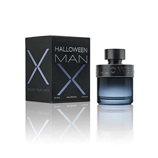 Halloween Man X, Eau de Toilette para Hombre, Fragancia Oriental Fougère, 75 ml con Vaporizador