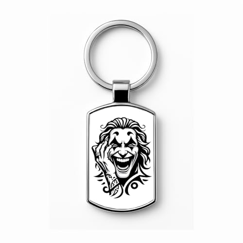 Image of Stylish Metal Keychains with Permanent Glossy Print - Inspirational Quotes & Spiritual Designs - Perfect Key chains for loved ones, Personal Use, Gifts & Return Gifts