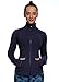 QUEENIEKE Women's Sports Jacket Slim Fit Running Jacket Cottony-Soft Handfeel Size L Color Dark Navy
