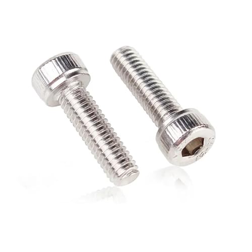 SCDE(ɂ) Zpt{g M3 M4 M5 M6 M8 M1.4M1.6 M2 .5 A2 304 XeXX`[ LbvA{g O[h12.9 ubN DIN912(Light Grey,8MM_M2.5 50PCS)