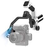 FeiyuTech SCORP Mini 2 [Tout en un stabilisant Gimbal, 3 Stabilisateur d'axe pour appareils photo sans miroir,Smartphone,Appareils d'action, AI Suivi Gimbal pour Canon/Sony/Fujifilm,Gopro12,iPhone 15Pro max