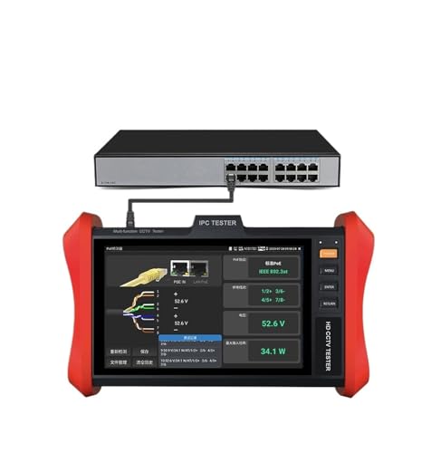 Healbyble E89 8-Zoll CCTV-Tester Monitor