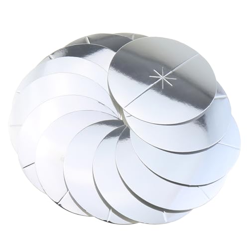 DGZZI 50PCS Ear Candle Flame Retardant Sheet Gasket Protection Plate Paper Candlestick Trays Home Decor Product Insulation Shims - Thumbnail 3