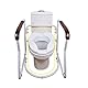 Wakects Unterstützung für Toilette mit Armlehnen, Hilfe für die Sicherheit in der Toilette, Haltegriff für behinderte ältere Menschen, Armlehnen für rutschfeste Toiletten, 67 * 62 * 38 cm
