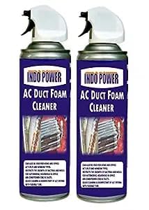 INDOPOWER Air Conditioner Cleaner Foam for Automotive | Household & Office | Remove Dust & Mould from AC (Pack of 2)-picture-10