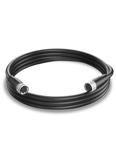 VHBW 720073-2 Ethernet Cable 10Ft AS EC 15E Replacement for Humminbird for All Helix 15, Helix 12, Helix 10, Helix 9, Helix 8, Helix 7, Apex Solix Onix Models