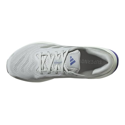 Image of Adidas, Mens, Supernova Rise 2 Running Shoes, Wonder Silver /Silver Green /Silver Green, 8, D - Medium