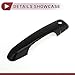 HEROFFIX 1Set Car Door Handle Cover for Toyota Land Cruiser Prado J150 J200 LC200 Outside Gloss Black ABS