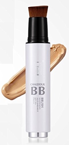 Korean New Concept Brush + BB Cream, Whitening, Anti-Wrinkle, SPF50+ PA+++, Blemish Cover - 20gm (#23 Natural Beige)