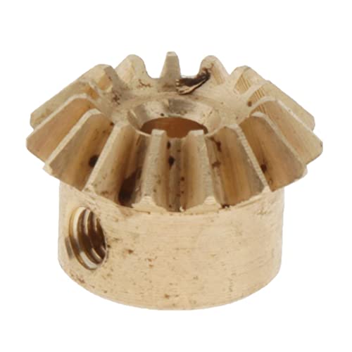 CALANDIS™ 8x0.8 Modulus Brass Bevel Gear 15 Tooth 3 to 6mm Diameter Hole A | General Purpose Motors | Electric Motors | Automation, Motors & Drives