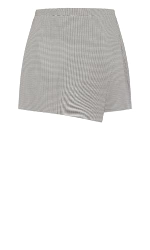 City Chic Women's Plus Size Skort - Hailey Check4