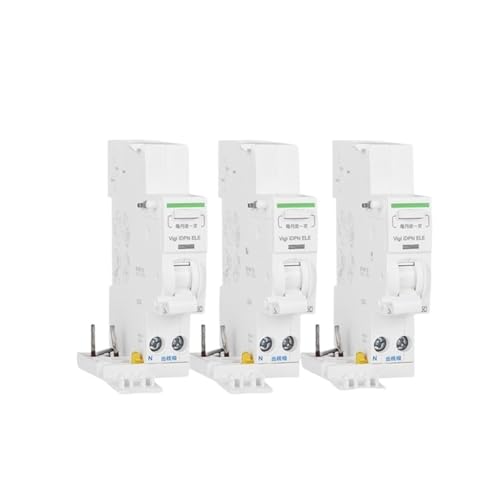 Interruptor de aire Vigi IDPN 1P+N automático diferencial electrónico de 40A y 30mA monobloc
