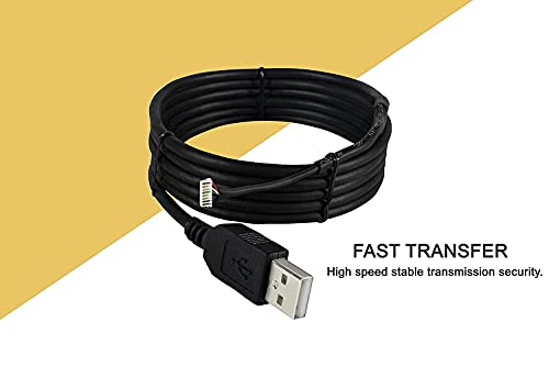 Image of USB 2.0 morpho cable, morpho device cable for Mso 1300 E /E2 /E3 Biometric Finger Print Scanner morpho USB cable (USB 2.0)