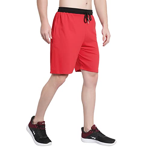 Image of OORA Men's Plus Sizes Cotton Shorts M to 5XL, 28 to 48 Inches Waistline