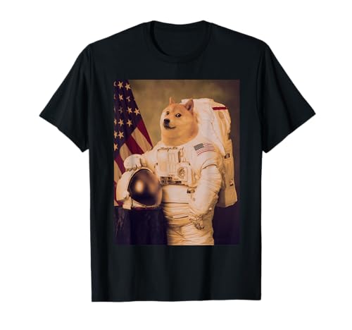 Space Doge Astronaute Dogecoin Pièce...