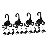 Photo Gallery alipis 20pezzi ganci per scarpe slot appendini per sneakers organizzatore per nero Photo Gallery alipis 20pezzi ganci per scarpe slot appendini per sneakers organizzatore per nero